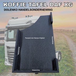 Koffietafel DAF XG - XG+ met handige opberg lade voor Senseo Original