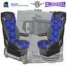 Seat covers suitable for DAF XG - XG+ - NG with Danish Plush center piece.