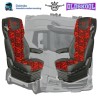 Seat covers suitable for DAF XG - XG+ - NG with Danish Plush center piece.