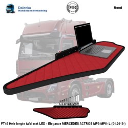 Mercedes Actros  (MP5 - MP6 - L) Volle Breite Tisch Elegance Serie FT46
