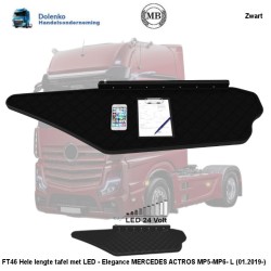 Mercedes Actros  (MP5 - MP6 - L) Volle Breite Tisch Elegance Serie FT46