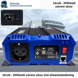 PROLINE INVERTER 24V-220V - 2500WATT + HIBREW 4 IN 1 COFFEE MACHINE