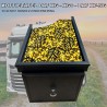 COFFEE TABLE DAF XG - XG+ DAF XF NG WITH CONVENIENT STORAGE DRAWER COVERED WITH DANISH PLUSH