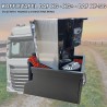 COFFEE TABLE DAF XG - XG+ DAF XF NG WITH CONVENIENT STORAGE DRAWER COVERED WITH DANISH PLUSH