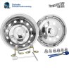 Kompletter Satz Radschalen Edelstahl, Iveco Daily (2006 - ....) 16"x 6"