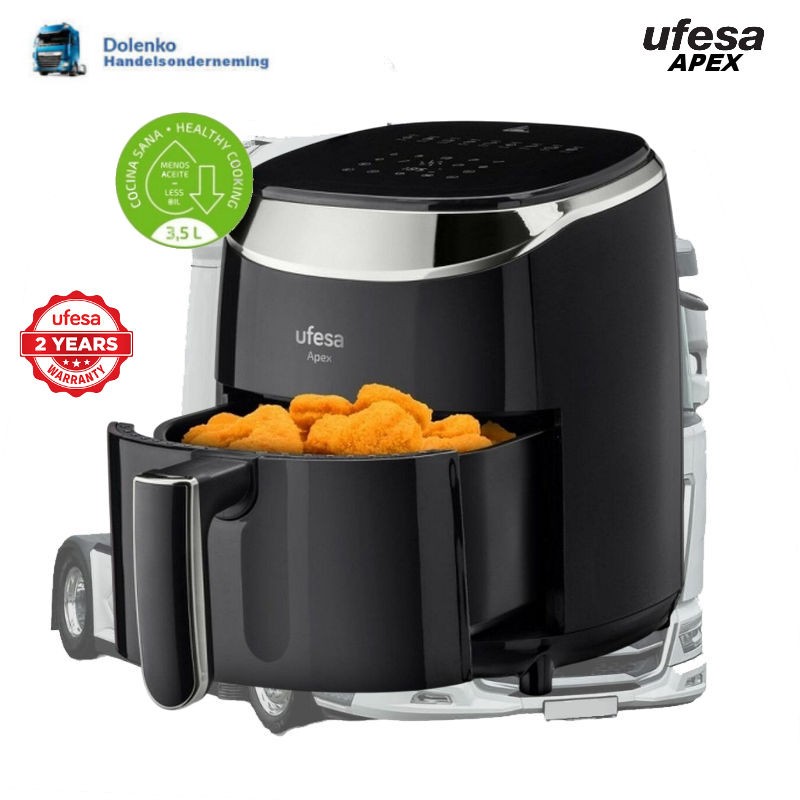 Ufesa Apex Airfryer - 3,5 liter - digitaal 220v-1200watt