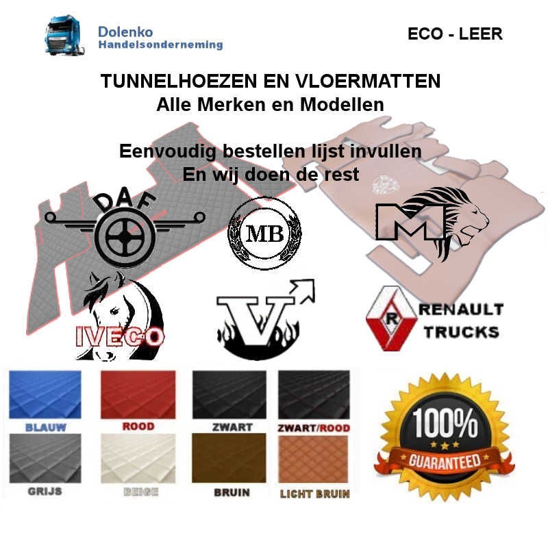 Motortunnelabdeckung und Fußmatten