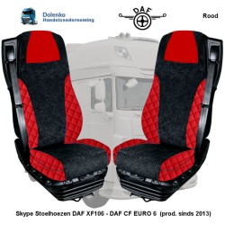 SKYPE Stoelhoezen voor DAF XF 106 - DAF CF Euro 6