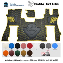 Hexagon Design Tunnel cover and floor mats with logo