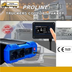 Truckers comfort pakket 24V 2500w omvormer + Senseo + Magnetron