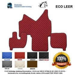 IVECO ECO LEATHER TUNNEL COVERS AND FLOOR MATS FULL COVERAGE