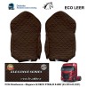 IVECO STRALIS S-WAY  ECO LEATHER- CHAIRCOVERS - ELEGANCE, (03.2019-03.2021) FX34-UX34