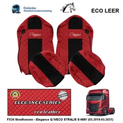IVECO STRALIS S-WAY ECO LEDER - STOELHOEZEN - ELEGANCE,  (03.2019-03.2021) FX34-UX34