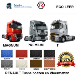 RENAULT ECO LEDER TUNNELABDECKUNGEN UND FUSSMATTEN VOLLSTÄNDIGE ABDECKUNG
