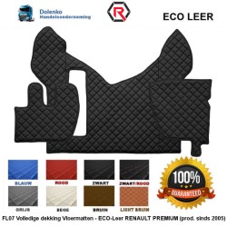 RENAULT ECO LEATHER TUNNEL COVERS AND FLOOR MATS FULL COVERAGE