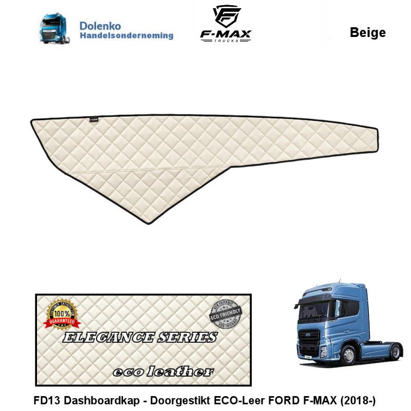 Dashboard Bekleding - ECO-Leer, FORD F-MAX (2018-....) FD13-SD13