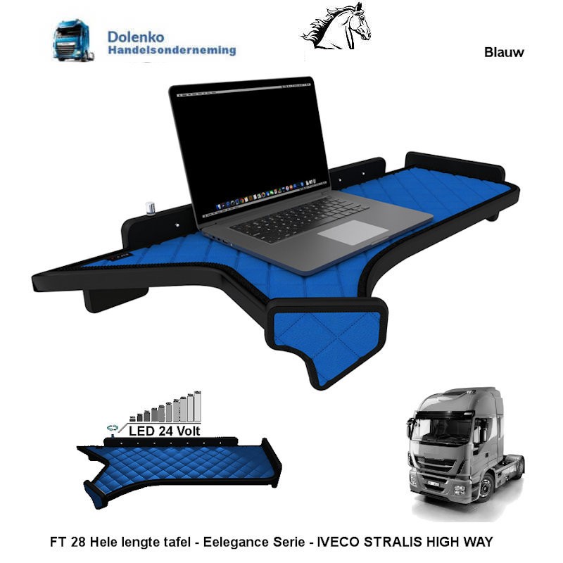 HELE LENGTE TAFEL IVECO STRALIS HIGH WAY