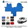 OPEL VIVARO II (2014-) 1+1  ECO LEDER BODENMATTEN GL03-KL03