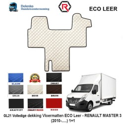 RENAULT MASTER 3 - OPEL MOVANO - NISSAN NV400 ECO LEATHER FLOOR MATS (2010-.....) GL21-KL21