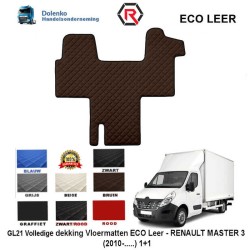 RENAULT MASTER 3 - OPEL MOVANO - NISSAN NV400 ECO LEATHER FLOOR MATS (2010-.....) GL21-KL21