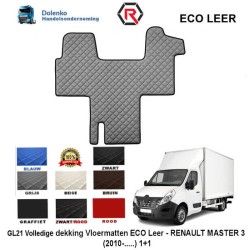 RENAULT MASTER 3 - OPEL MOVANO - NISSAN NV400 ECO LEATHER FLOOR MATS (2010-.....) GL21-KL21