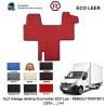RENAULT MASTER 3 - OPEL MOVANO - NISSAN NV400 LUXE ECO LEER VLOERMATTEN (2010-.....) GL21-KL21