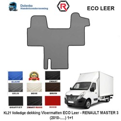 RENAULT MASTER 3 - OPEL MOVANO - NISSAN NV400  ECO LEDER BODENMATTEN (2010-.....) GL21-KL21