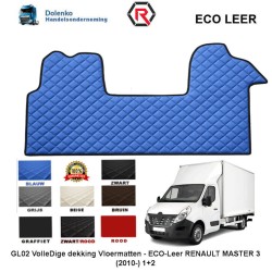 RENAULT MASTER 3 - OPEL MOVANO - NISSAN NV400  ECO LEDER BODENMATTEN (2010-.....) GL02-KL02