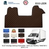 RENAULT MASTER 3 - OPEL MOVANO - NISSAN NV400 ECO LEATHER FLOOR MATS (2010-.....) GL02-KL02