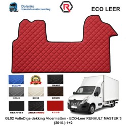 RENAULT MASTER 3 - OPEL MOVANO - NISSAN NV400  ECO LEDER BODENMATTEN (2010-.....) GL02-KL02