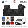 RENAULT MASTER 3 - OPEL MOVANO - NISSAN NV400 LUXE ECO LEER VLOERMATTEN (2010-.....) GL02-KL02