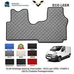 OPEL VIVARO II (2014-) 1+2  ECO LEDER BODENMATTEN GL09-KL09