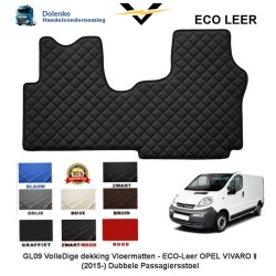 OPEL VIVARO II (2014-) 1+2  ECO LEDER BODENMATTEN GL09-KL09
