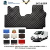 OPEL VIVARO II (2014-) 1+2 ECO LEER VLOERMATTEN GL09-KL09