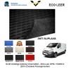 OPEL VIVARO II (2014-) 1+2 ECO LEATHER FLOOR MATS GL09-KL09