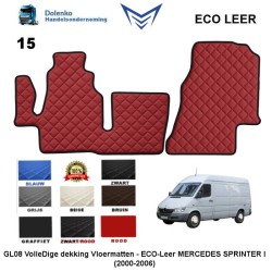 ECO LEDER BODENMATTEN KOMMERZIELLE FAHRZEUGE UND LKW UNTER 7,5T.