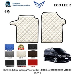 ECO LEATHER FLOOR MATS COMMERCIAL VEHICLES AND BELOW 7,5T. TRUCKS