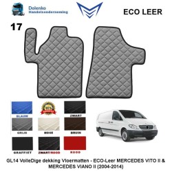 ECO LEATHER FLOOR MATS COMMERCIAL VEHICLES AND BELOW 7,5T. TRUCKS