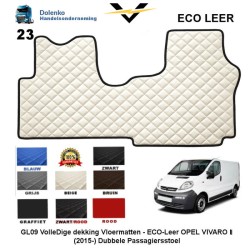 ECO LEATHER FLOOR MATS COMMERCIAL VEHICLES AND BELOW 7,5T. TRUCKS