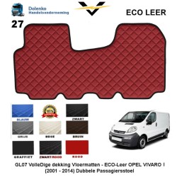 LUXE ECO LEER VLOERMATTEN VOOR BEDRIJFSWAGEN EN BE VRACHTWAGENS