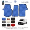 ECO LEDER BODENMATTEN KOMMERZIELLE FAHRZEUGE UND LKW UNTER 7,5T.