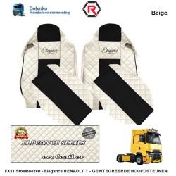 RENAULT T ECO LEDER - SITZBEZUGE - ELEGANCE, PROD. SINDS 2014 FX11-UX11