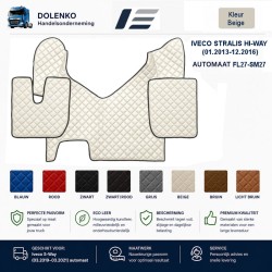 FL27-SM27 TUNNELABDECKUNG UND FUSSMATTEN GEEIGNET FÜR IVECO STRALIS HI-WAY - (01-2013-12-2016) AUTOMATIK