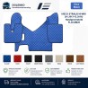 FL28-SM28 TUNNELCOVER EN FLOOR MATS SUITABLE FOR IVECO STRALIS HI-WAY - (01-2013-12-2016) MANUAL GEARBOX