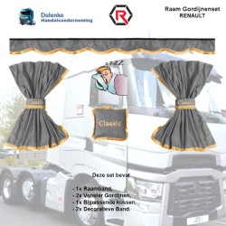 LKW FENSTER GARDINEN SET GEEIGNET FÜR RENAULT - T - PREMIUM - MAGNUM