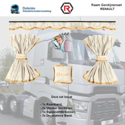 LKW FENSTER GARDINEN SET GEEIGNET FÜR RENAULT - T - PREMIUM - MAGNUM