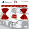 WINDOW CURTAIN SETS SUITABLE FOR RENAULT T - PREMIUM - MAGNUM