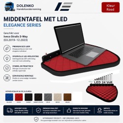 CENTER TABLE WITH LED SUITABLE FOR IVECO STRALIS S-WAY
