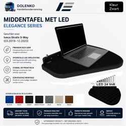 CENTER TABLE WITH LED SUITABLE FOR IVECO STRALIS S-WAY