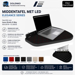 CENTER TABLE WITH LED SUITABLE FOR IVECO STRALIS S-WAY